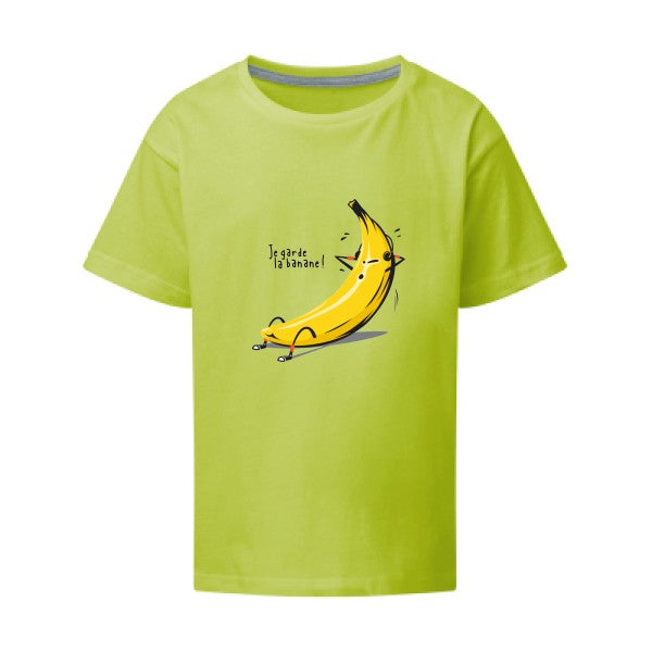 Je garde la banane ! SG - Kids T-shirt enfant Lime Taille 152 (11-12/2XL)