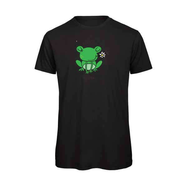 T-shirt humour original Be Green T Shirt couleur Black