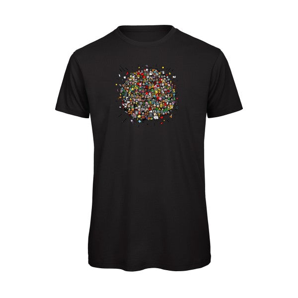 T-shirt humour original Planete Pop Culture T Shirt couleur Black