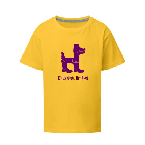 Epagneul breton Flex Violet SG - Kids T-shirt enfant sunflower Taille 140 (9-10/XL)