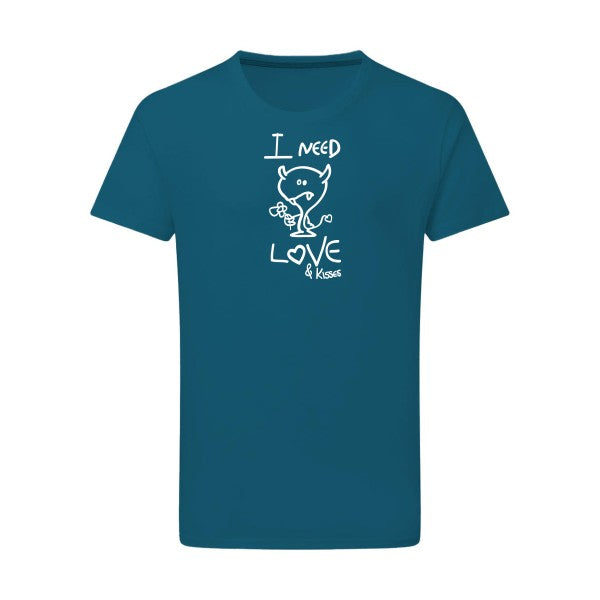 LOVER - Flex Blanc Tshirt original Petrol  2XL