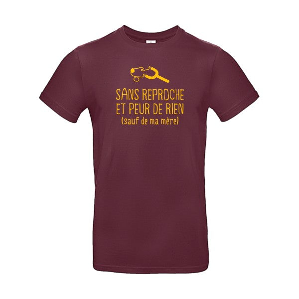 Sans reprocheFlex jaune or- T-shirt E190|Burgundy||2XL