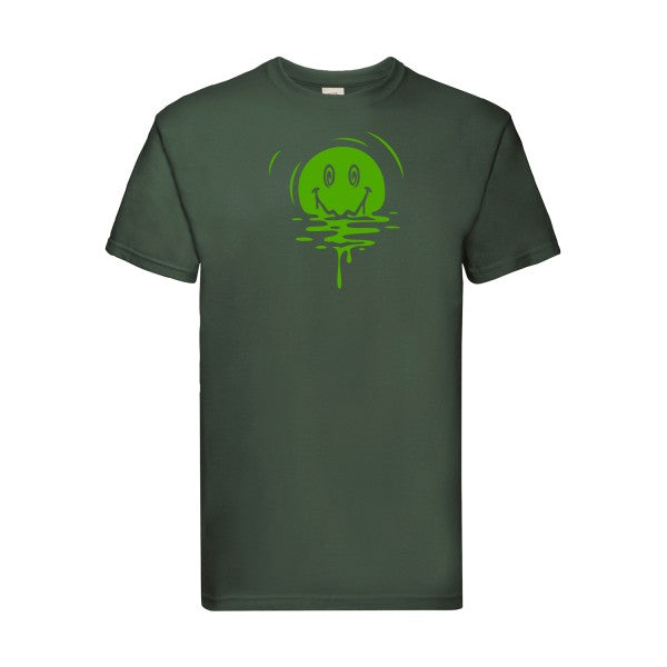 T-shirt|SUN SMILE |Vert pomme|Fruit of the loom 205  G