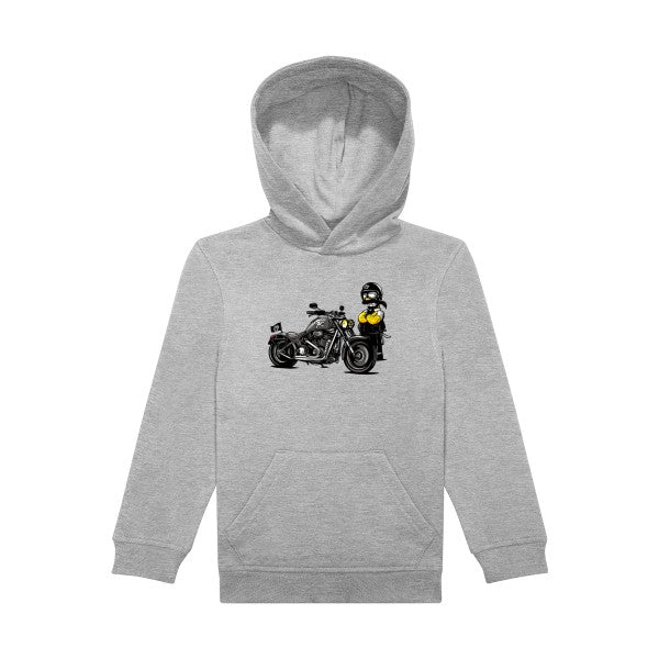 sweat capuche enfant Sports Grey Sim-SONS-OF-ANARCHY