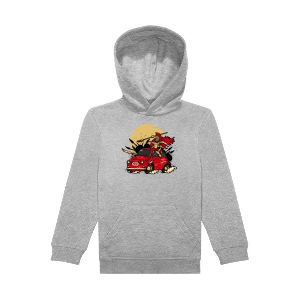 sweat capuche enfant Sports Grey 500