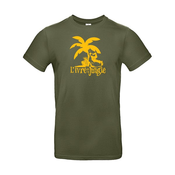 L'ivre de la jungleFlex jaune or - E190 T-shirt|Urban Khaki||2XL