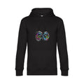 INFINIMENT-CHOUETTE- Sweat à capuche original Black - RueDuTeeshirt