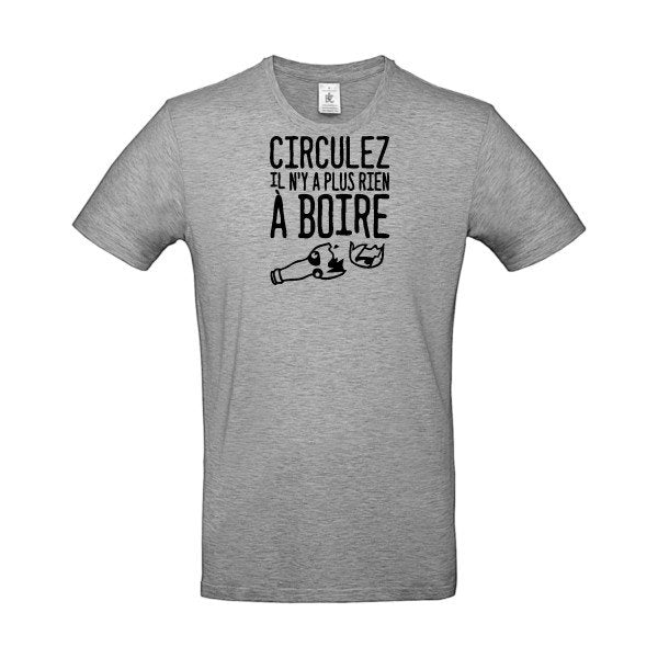Circulez il n'y a plus rien à boire FLEX BLANC