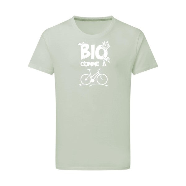 Bio comme un vélo - Flex Blanc Tshirt original Pastel Macchiato  2XL