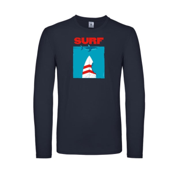 SURF B&C - E150 LSL T-shirt manches longues léger