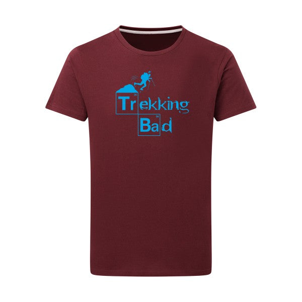 Trekking bad - Flex bleu clair Tshirt original Burgundy  2XL