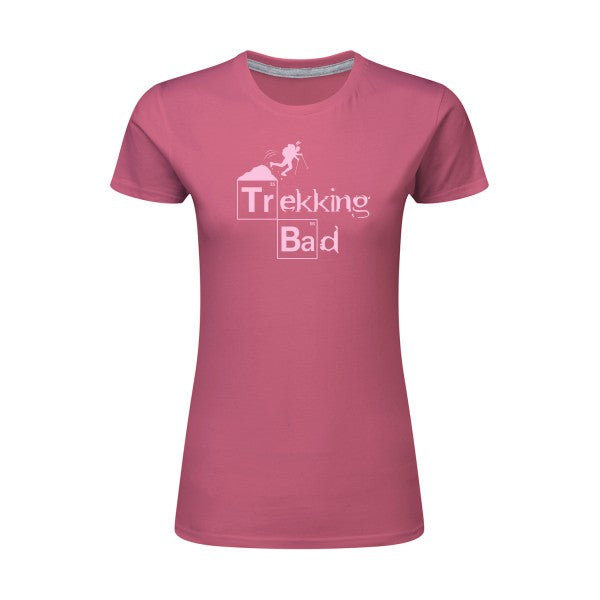 Trekking bad | Rose |T shirt original femme|SG