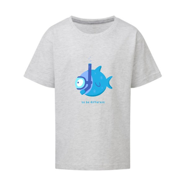 To be different SG - Kids T-shirt enfant Ash Grey Taille 152 (11-12/2XL)