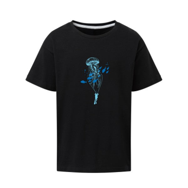 Under the sky SG - Kids T-shirt enfant Dark Black Taille 152 (11-12/2XL)