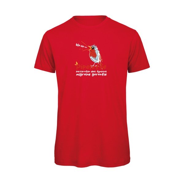 T-shirt humour original Pipelette T Shirt couleur Red