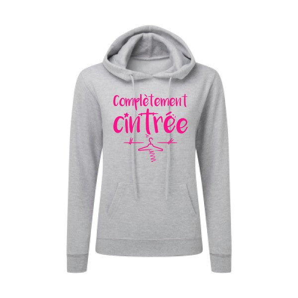 Complètement cintré Rose Fluo |Sweat original à capuche Femme