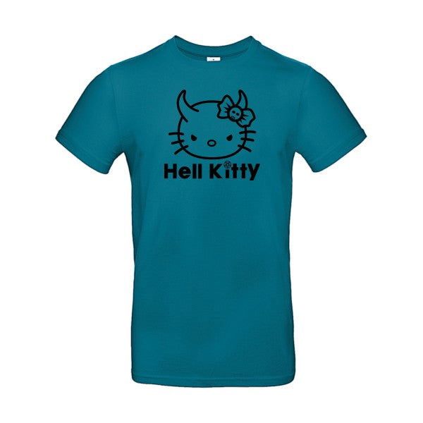 Hell KittyFlex noir - E190 T-shirt|Diva Blue||2XL