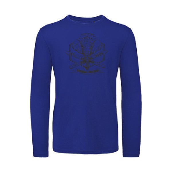 Hannibal Heritage | T-shirt original LSL Cobalt Blue 2XL