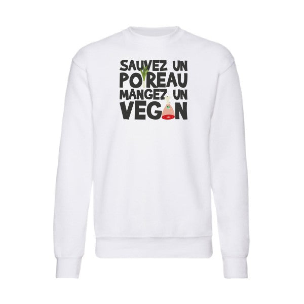 vegan/poireau Fruit of the loom 280 g/m² Sweat shirt