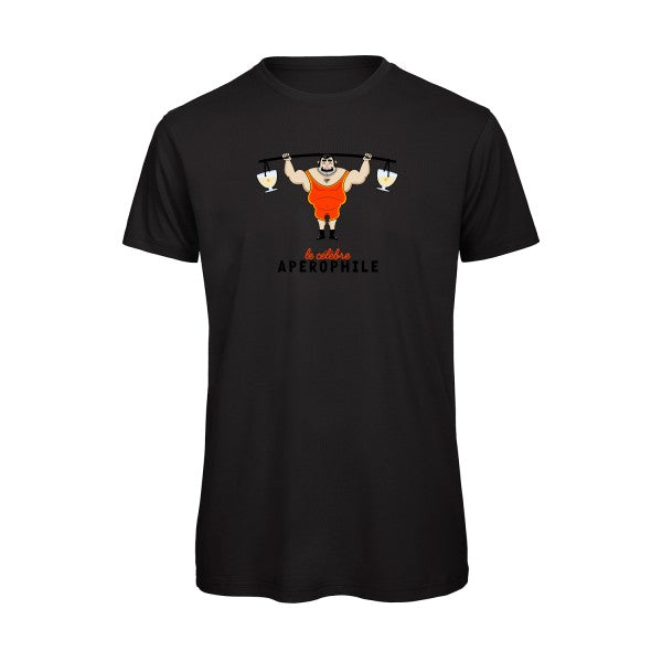 T-shirt humour original Aperophile T Shirt couleur Black