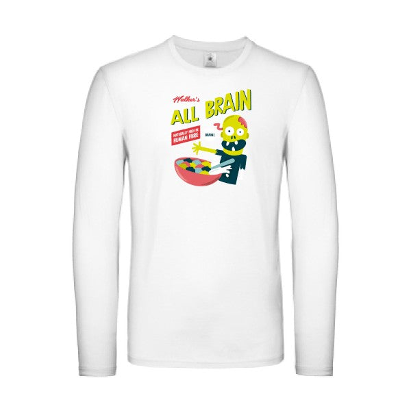 All brain B&C - E150 LSL T-shirt manches longues léger