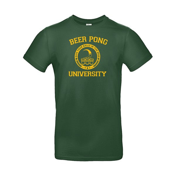 Beer PongFlex jaune or - E190 T-shirt|Bottle Green||2XL