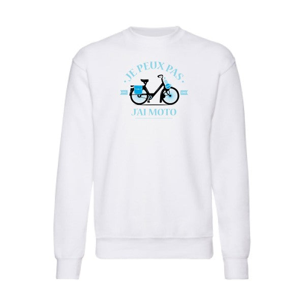 Je peux pas j'ai moto Fruit of the loom 280 g/m² Sweat shirt