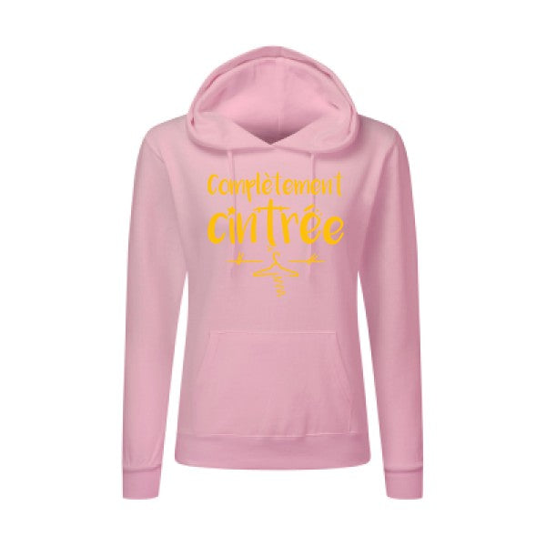 Complètement cintré jaune Or |Sweat original à capuche Femme