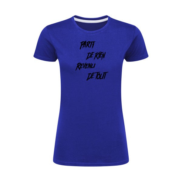 Parti de rien Noir |T shirt original femme|SG