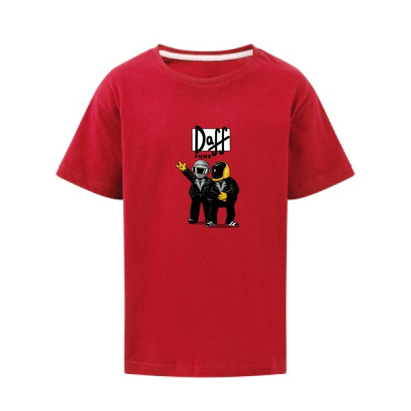 Daff Punk SG - Kids T-shirt enfant Red Taille 152 (11-12/2XL)