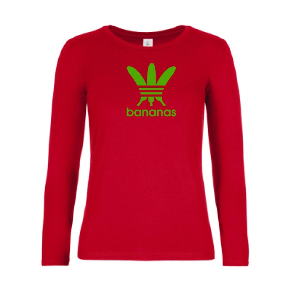 LSL Damen-T-Shirt Bananas