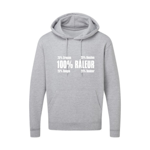 Râleur Blanc SG - Hooded Sweatshirt Sweat capuche