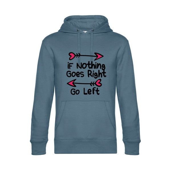 Go-right-- Sweat à capuche original nordic blue - RueDuTeeshirt