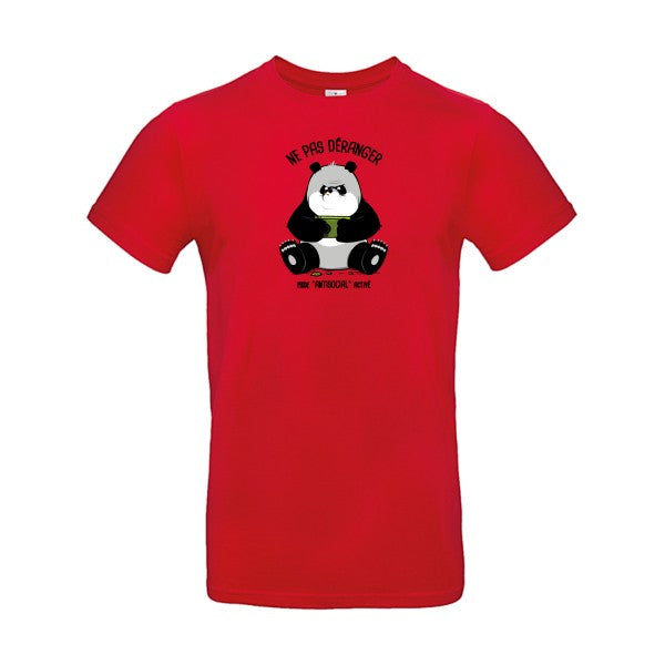 T-shirt humour original Ne Pas Deranger T Shirt couleur Red