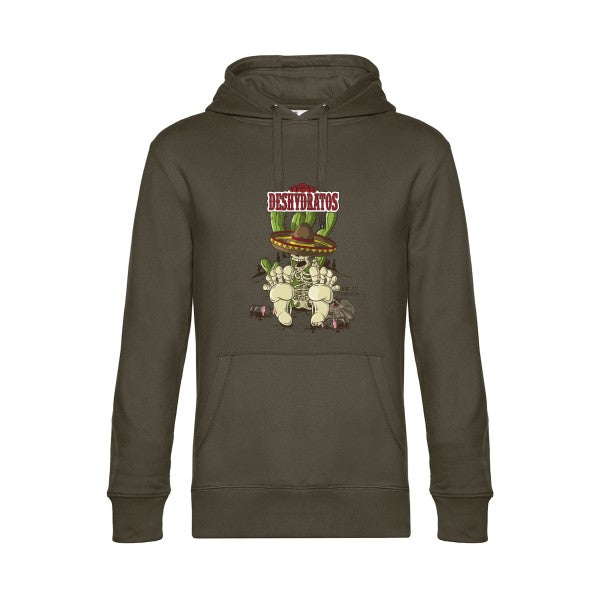 deshydratos- Sweat à capuche original Khaki - RueDuTeeshirt