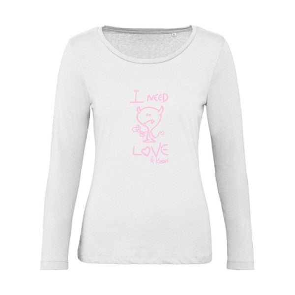 LOVER Rose |   T shirt manches longues femme|100% bio