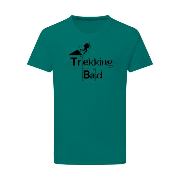 Trekking bad - Flex noir Tshirt original Emerald Green  2XL