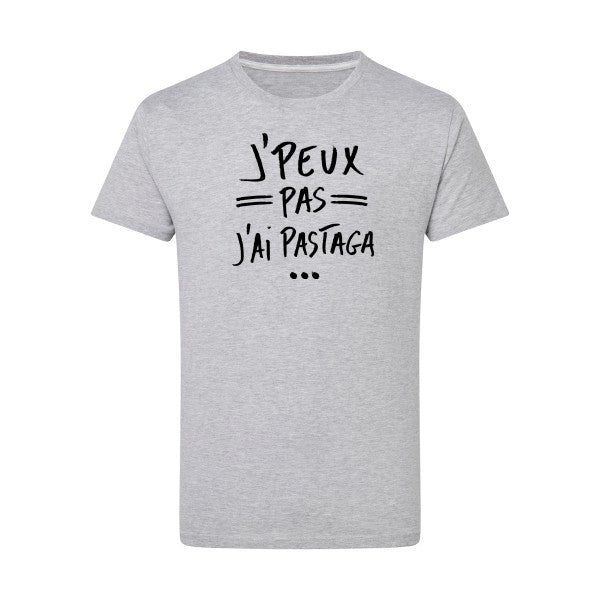 J'peux pas j'ai pastaga noir -Flex noir sur T-shirt SG  Light Oxford  5XL