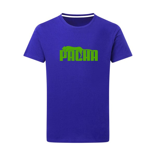 Pacha vert pomme -Flex vert pomme sur T-shirt SG  Royal Blue  5XL