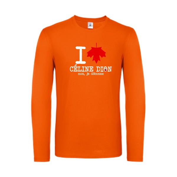 I loVe Céline B&C - E150 LSL T-shirt manches longues léger