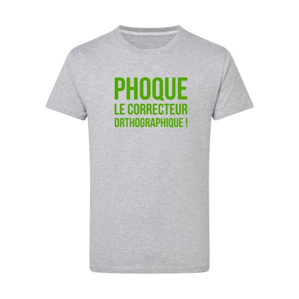 Phoque - Flex Vert pomme Tshirt original Light Oxford  5XL