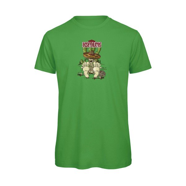 T-shirt humour original Deshydratos T Shirt couleur Real Green