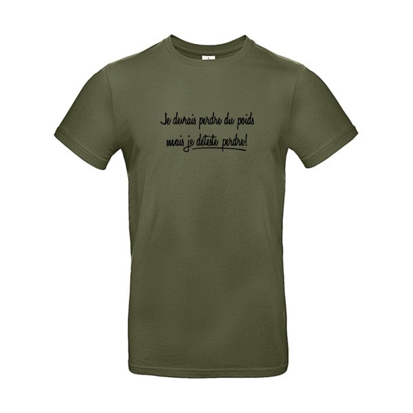 Né pour gagnerFlex noir - E190 T-shirt|Urban Khaki||2XL