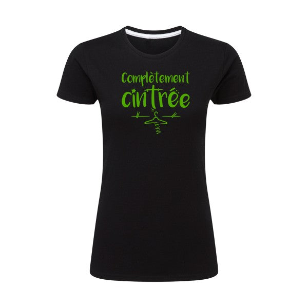 Complètement cintré  |Vert pomme |T shirt original femme|SG