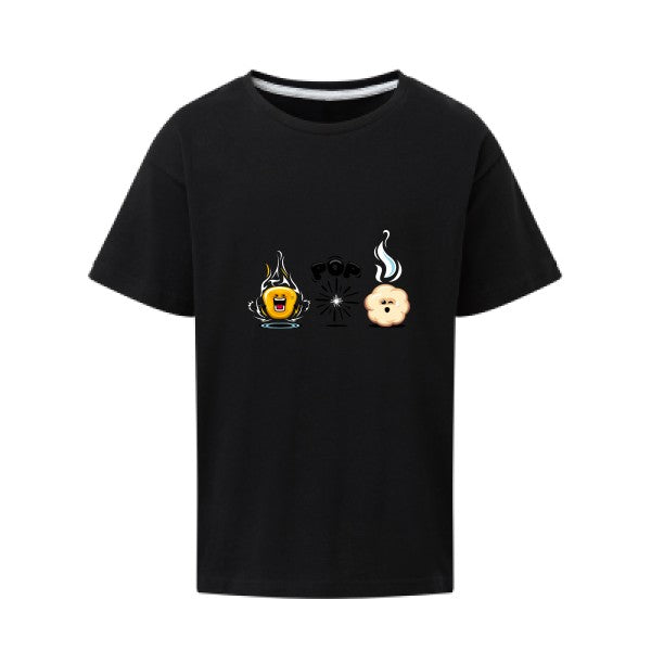 King of the POP SG - Kids T-shirt enfant Dark Black Taille 152 (11-12/2XL)