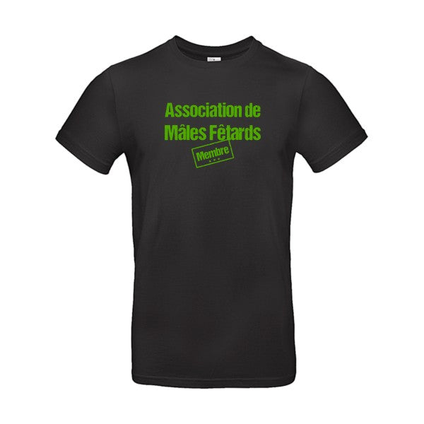 Association de Mâles Fêtards Flex Vert pomme |E190 T-shirt|Black||5XL