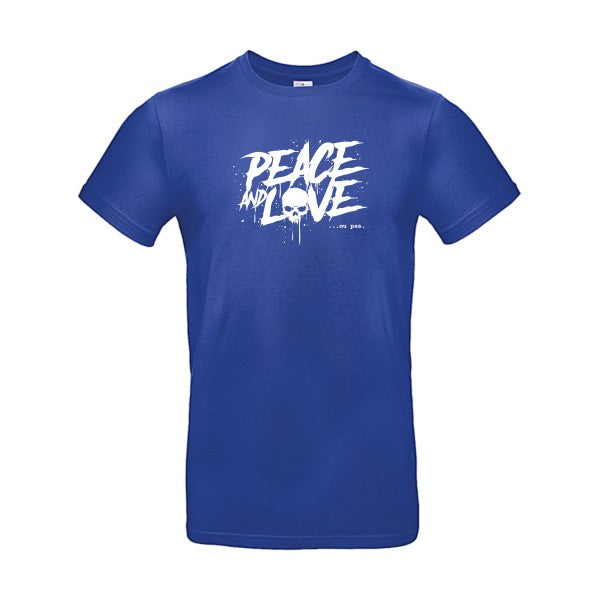 Peace or no peace Blanc B&C - E190 T-shirt