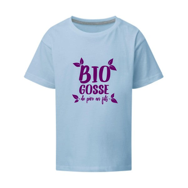 BIO GOSSE  Flex Violet SG - Kids T-shirt enfant Sky Taille 152 (11-12/2XL)