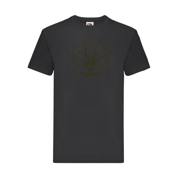 Hannibal Heritage Fruit of the loom 205 g/m² T-shirt/ noir