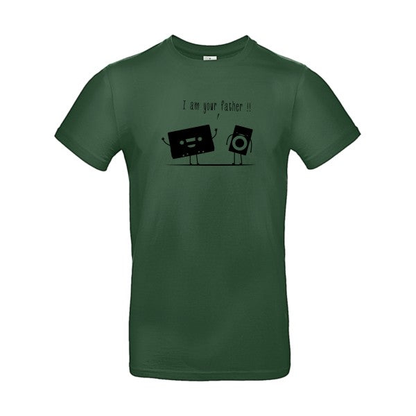 I m your fatherFlex noir- T-shirt E190|Bottle Green||2XL